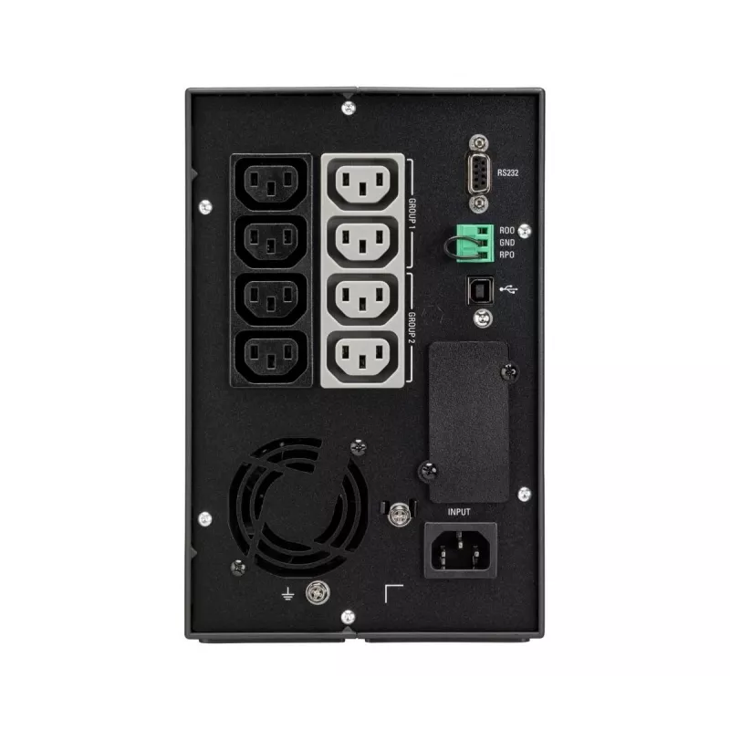 Eaton UPS 5P Gen2 1550VA/1350W, linijinis-interaktyvus, C14 įvadas, 8x C13 išvadai, bokštinis
