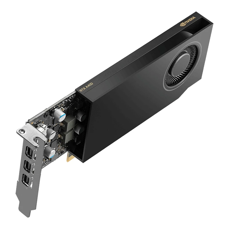 PNY NVIDIA RTX A400 - 4 GB GDDR6 - 4x mDisplayPort 1.4a