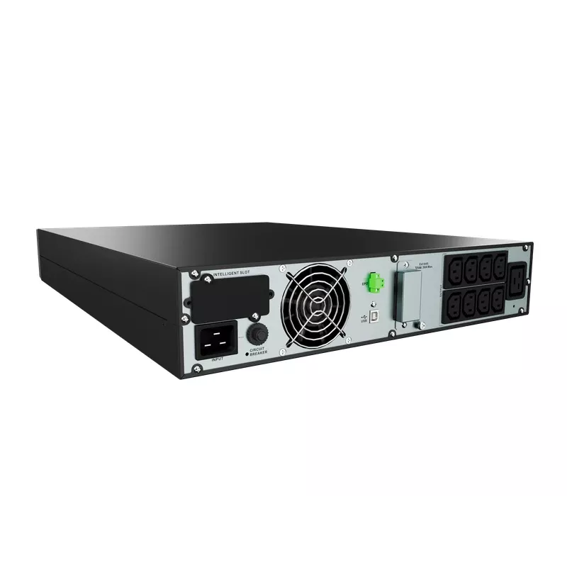 Vertiv Liebert GXE3-3000IRT2UXL nepertraukiamo maitinimo šaltinis (UPS) Dvigubos konversijos (Online) 3 kVA 2700 W 9 AC lizdai