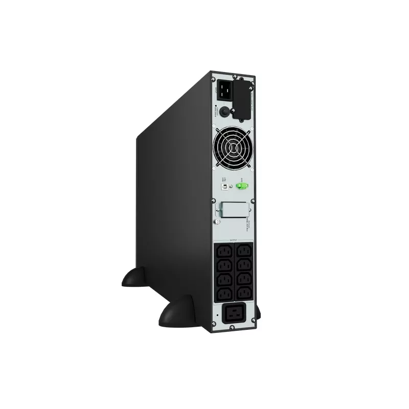 Vertiv Liebert GXE3-3000IRT2UXL nepertraukiamo maitinimo šaltinis (UPS) Dvigubos konversijos (Online) 3 kVA 2700 W 9 AC lizdai