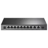 TP-Link TL-SG1210PP 10 prievadų Gigabit stalinis komutatorius su 6 PoE+ ir 2 PoE++ prievadais