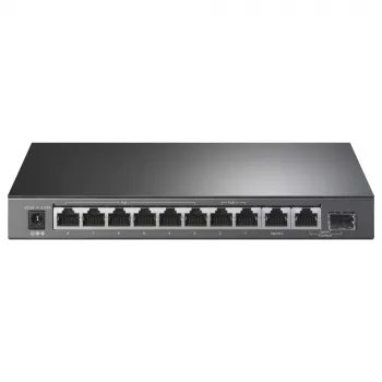 TP-Link TL-SG1210PP 10 prievadų Gigabit stalinis komutatorius su 6 PoE+ ir 2 PoE++ prievadais