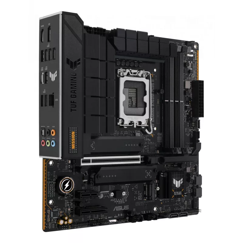 ASUS TUF GAMING B760M-PLUS II Intel B760 LGA 1700 micro ATX pagrindinė plokštė