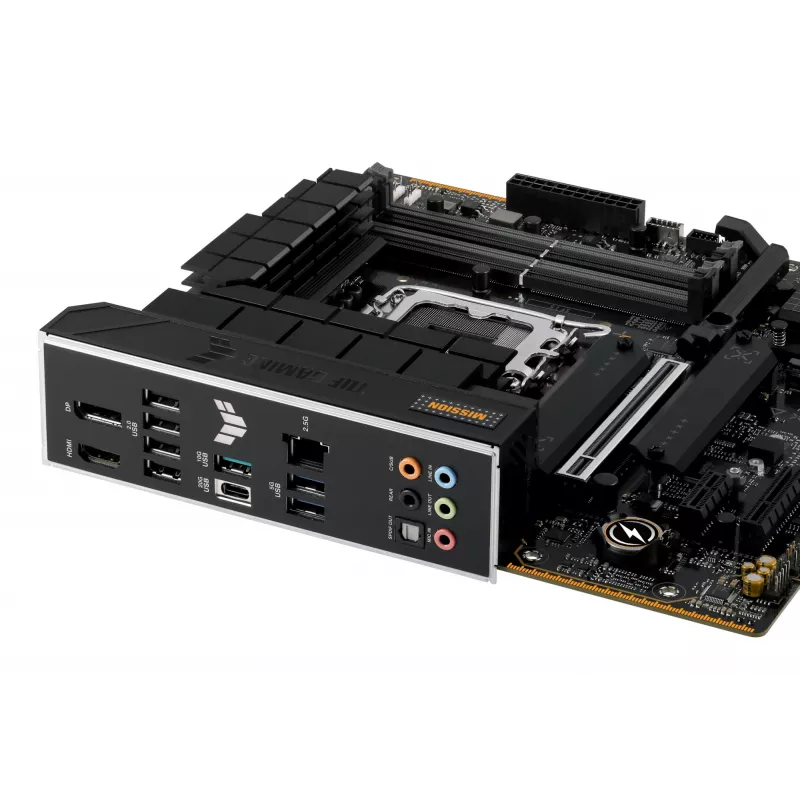 ASUS TUF GAMING B760M-PLUS II Intel B760 LGA 1700 micro ATX pagrindinė plokštė