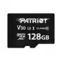 MicroSDXC atminties kortelė PATRIOT VX Series 128GB UHS-I U3 V30 Class 10 — skaitymas 90 MB/s, rašymas 80 MB/s