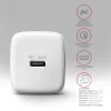 Sieninis įkroviklis Axagon ACU-PD20W 1x QC3.0/AFC/FCP/PD Type-C 20W baltas