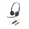 HP Poly Blackwire 3220 Stereo USB-C ausinės su USB-C/A adapteriu (Bulk)