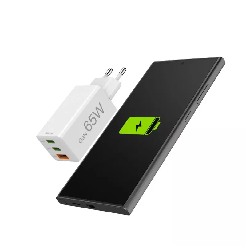 Hama 00201996 mobiliojo įrenginio įkroviklis Smartphone White AC Greitasis įkrovimas Viduje, Lauke