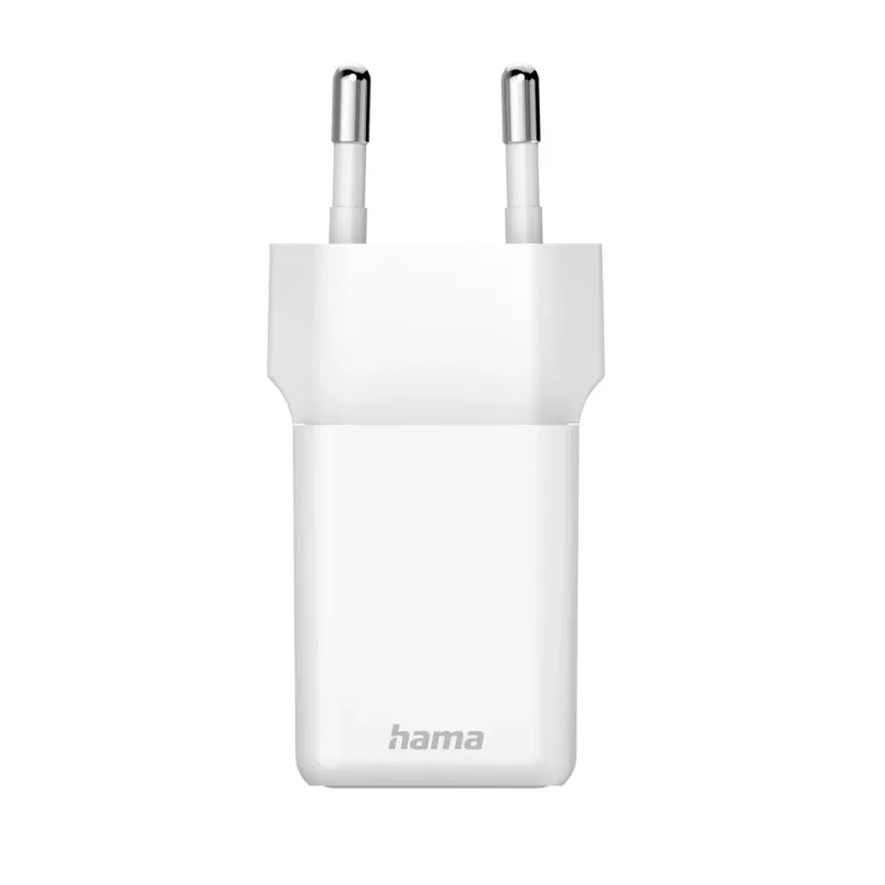 Hama 00201983 greitasis sieninis įkroviklis su USB-C, 100-240 V, baltas