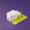 Hama 00201983 greitasis sieninis įkroviklis su USB-C, 100-240 V, baltas