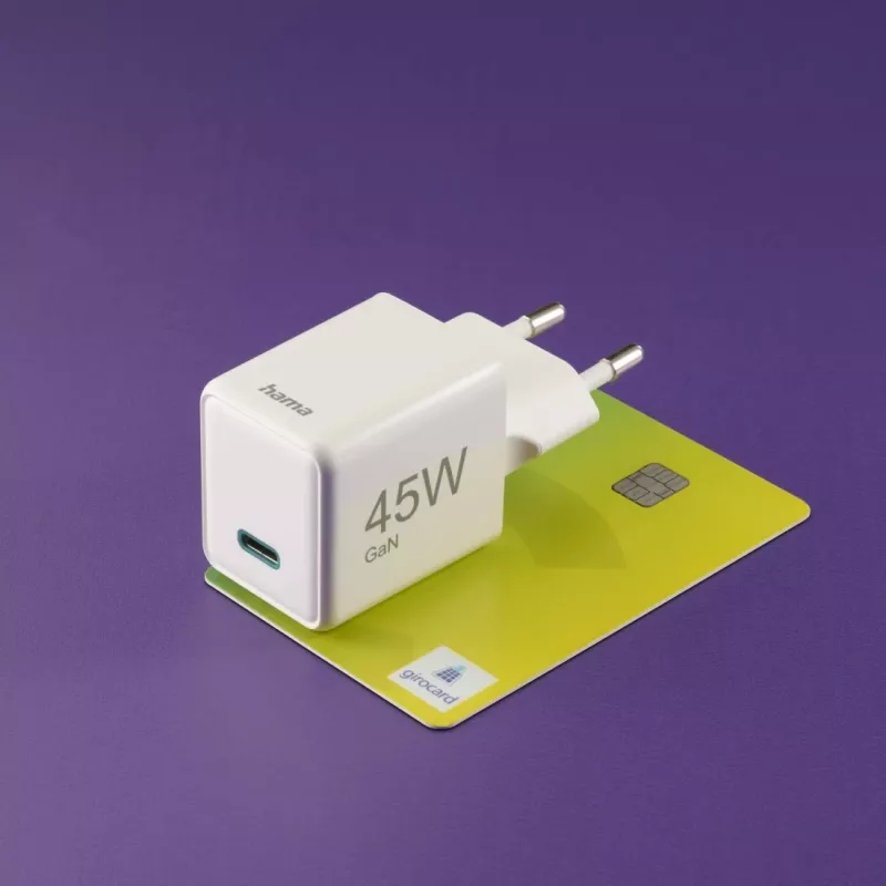 Hama 00201983 greitasis sieninis įkroviklis su USB-C, 100-240 V, baltas
