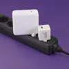 Hama 00201983 greitasis sieninis įkroviklis su USB-C, 100-240 V, baltas