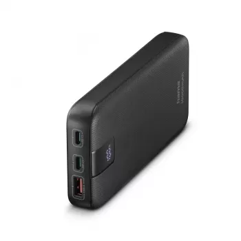 Hama 00201718 nešiojamas įkroviklis LiPo 10000 mAh antracito spalvos