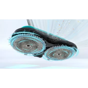 Bosch BCS71HYG1 belaidis šluotinis dulkių siurblys, šlapiam ir sausam valymui, HEPA, be maišelio, 0,3 l, 23,5 W, juoda/balta, 3 Ah