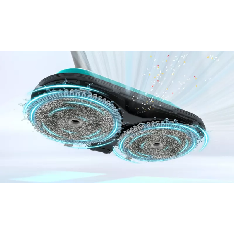 Bosch BCS71HYG1 belaidis šluotinis dulkių siurblys, šlapiam ir sausam valymui, HEPA, be maišelio, 0,3 l, 23,5 W, juoda/balta, 3 Ah