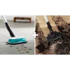 Bosch BCS71HYG1 belaidis šluotinis dulkių siurblys, šlapiam ir sausam valymui, HEPA, be maišelio, 0,3 l, 23,5 W, juoda/balta, 3 Ah