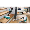 Bosch BCS71HYG1 belaidis šluotinis dulkių siurblys, šlapiam ir sausam valymui, HEPA, be maišelio, 0,3 l, 23,5 W, juoda/balta, 3 Ah