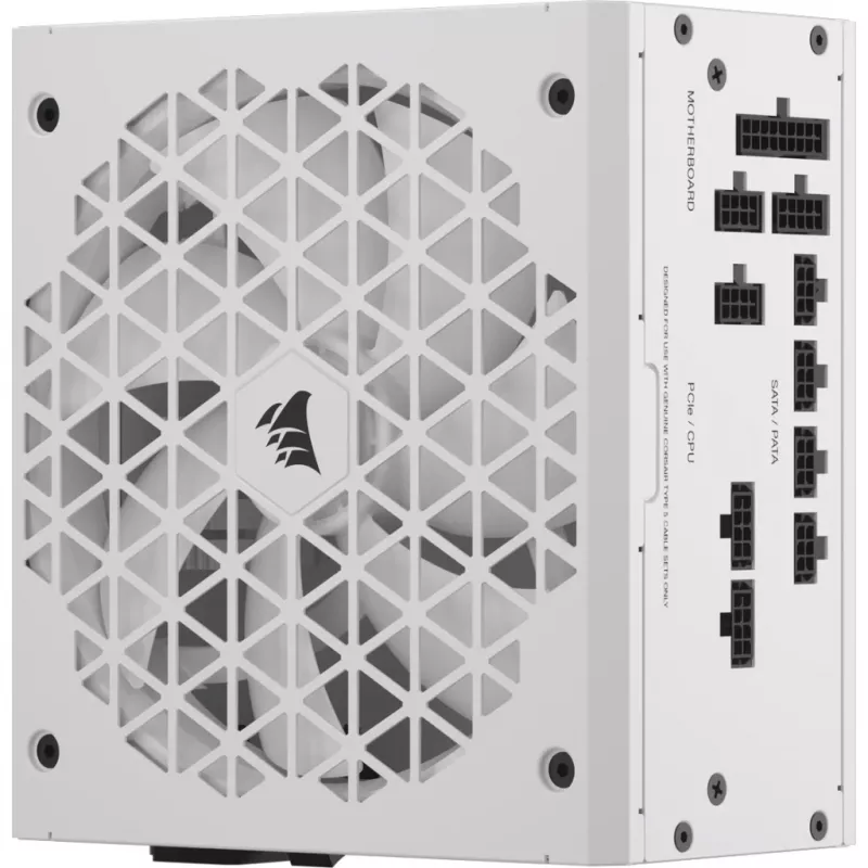 CORSAIR maitinimo blokas RM750x Shift 80 Plus Gold pilnai modulinis ATX – baltas