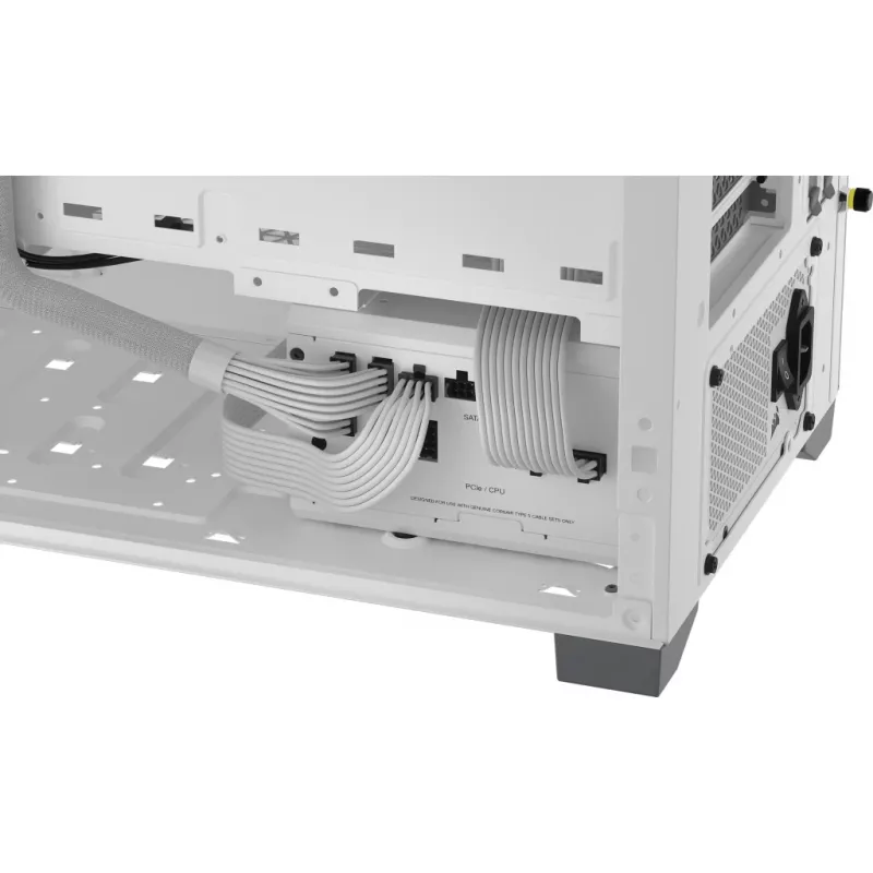 CORSAIR maitinimo blokas RM750x Shift 80 Plus Gold pilnai modulinis ATX – baltas