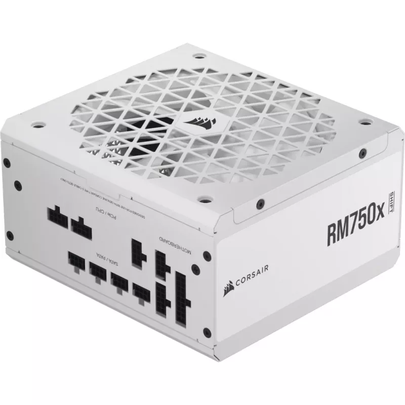 CORSAIR maitinimo blokas RM750x Shift 80 Plus Gold pilnai modulinis ATX – baltas