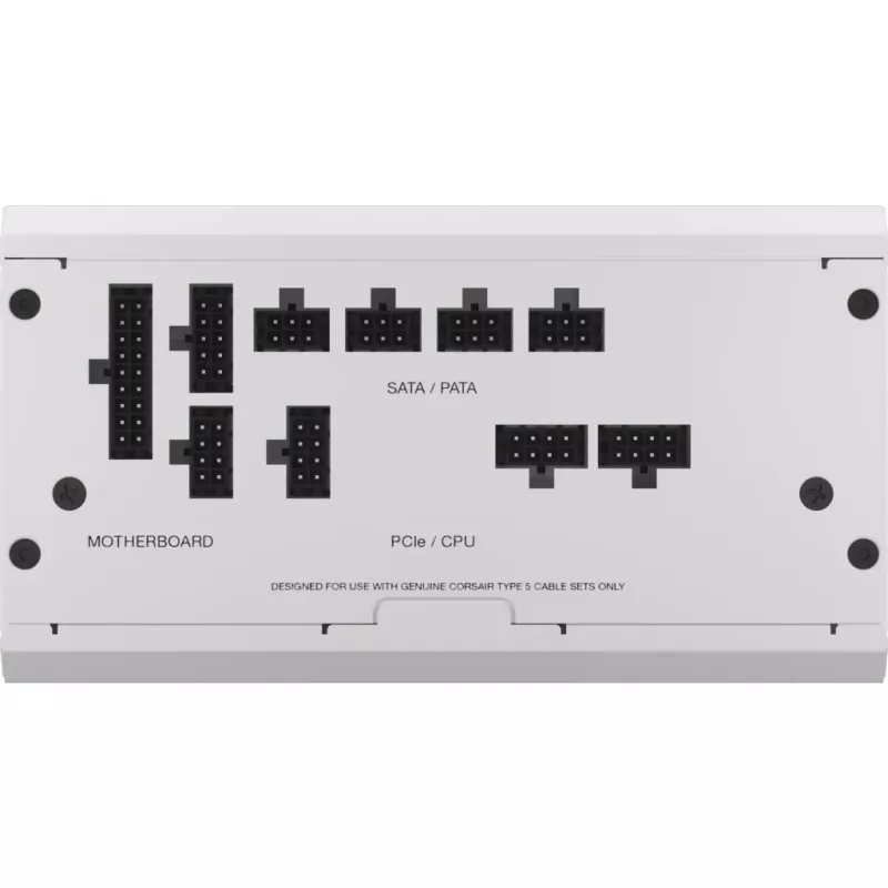 CORSAIR maitinimo blokas RM750x Shift 80 Plus Gold pilnai modulinis ATX – baltas