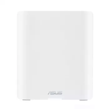 ASUS ZenWiFi BT10 triju juostų (2.4 GHz / 5 GHz / 6 GHz) Wi-Fi 7 (802.11be) belaidis maršrutizatorius, baltas, 3 vidinės antenos