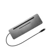 i-tec Metal SB-C Ergonomic 4K 3x Display Dock su 85 W PD ir universalus 100 W įkroviklis