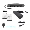 i-tec Metal SB-C Ergonomic 4K 3x Display Dock su 85 W PD ir universalus 100 W įkroviklis