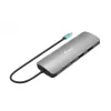 i-tec Metal USB-C Nano 2x Display Docking Station su PD 100 W ir 100 W įkrovikliu