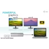 i-tec Metal USB-C Nano 2x Display Docking Station su PD 100 W ir 100 W įkrovikliu