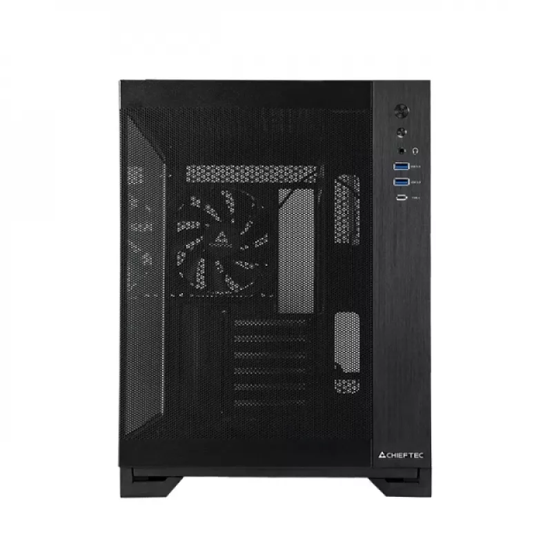 Chieftec GM-30B-M-OP juodas Cube mATX korpusas