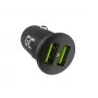 Automobilinis ir vidaus įkroviklis Green Cell CADM-GC-36AA 36W 2x USB-A juodas, skirtas 3,6–12 V maitinimo šaltiniui