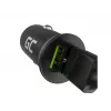 Automobilinis ir vidaus įkroviklis Green Cell CADM-GC-36AA 36W 2x USB-A juodas, skirtas 3,6–12 V maitinimo šaltiniui