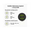 Automobilinis ir vidaus įkroviklis Green Cell CADM-GC-36AA 36W 2x USB-A juodas, skirtas 3,6–12 V maitinimo šaltiniui