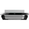 Pusiau įmontuojamas gartraukis WHIRLPOOL AKR750GK, 599 mm plotis, 304 m³/h, juodas