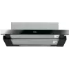 Pusiau įmontuojamas gartraukis WHIRLPOOL AKR750GK, 599 mm plotis, 304 m³/h, juodas