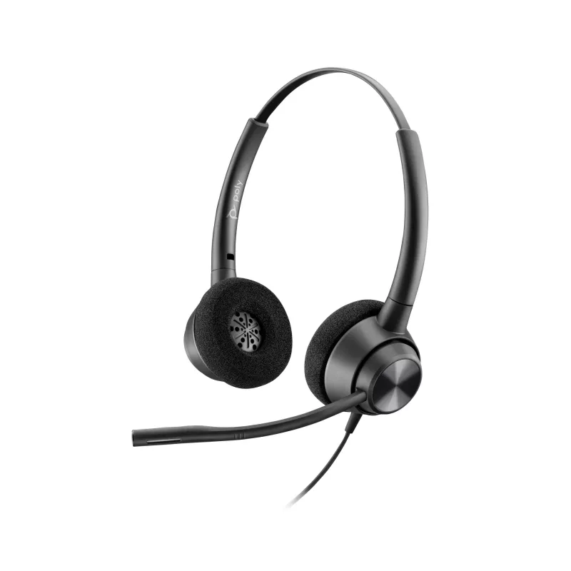 HP Poly EncorePro 320 su Quick Disconnect ausinėmis (binaural, TAA)