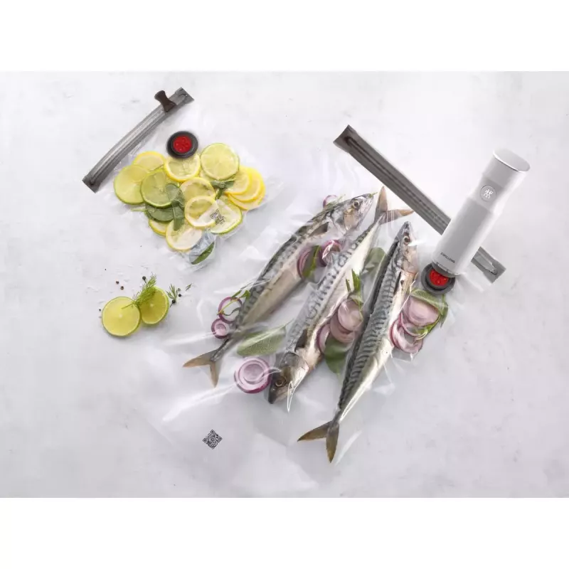 Vakuuminis maišelis ZWILLING FRESH & SAVE 36800-305-0, stačiakampis, 300×490 mm, hermetiškas, užtrauktuku, 3 vnt. rinkinys