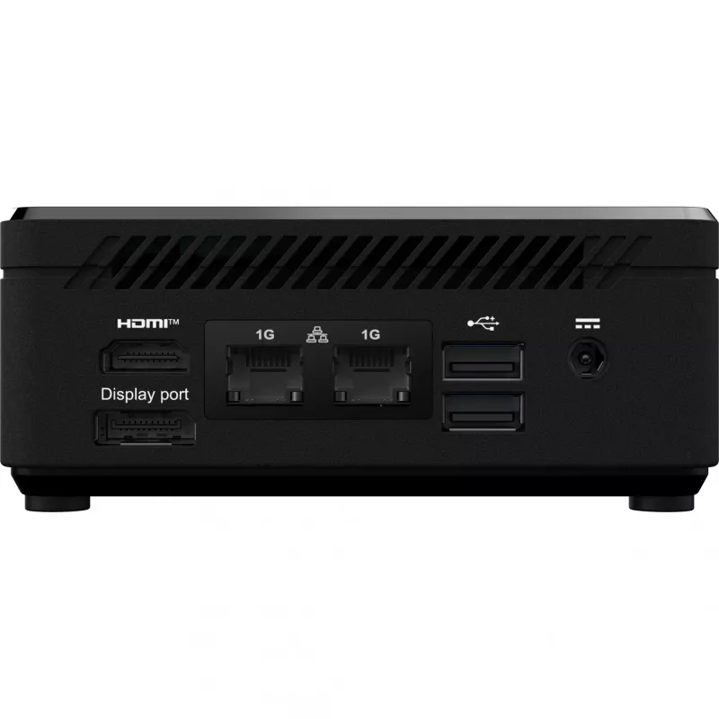Mini PC MSI Cubi N ADL S-078EU, Intel® N N100, 4 GB DDR4, 128 GB SSD, Windows 11 Pro, juodas