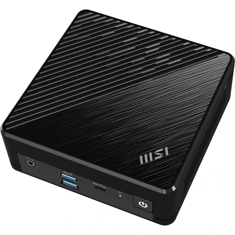Mini PC MSI Cubi N ADL S-078EU, Intel® N N100, 4 GB DDR4, 128 GB SSD, Windows 11 Pro, juodas