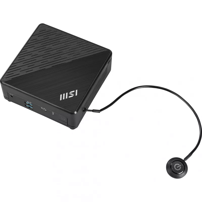 Mini PC MSI Cubi N ADL S-078EU, Intel® N N100, 4 GB DDR4, 128 GB SSD, Windows 11 Pro, juodas