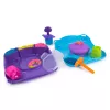 Kinetic Sand SquishMotion – Kinetinis smėlis su judančia žaidimų erdve, 1 svaras, 6 įrankių rinkinys, dėklas