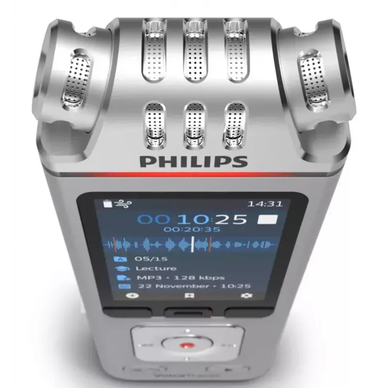 Skaitmeninis diktofonas Philips DVT4115 36h įrašymo laikas USB Type-C