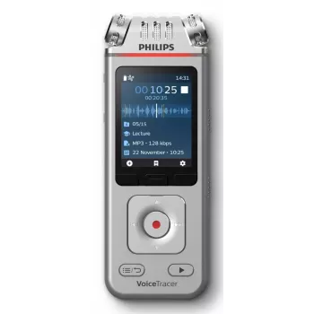 Skaitmeninis diktofonas Philips DVT4115 36h įrašymo laikas USB Type-C