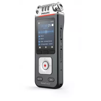 Philips VoiceTracer juodos ir pilkos spalvos diktofonas