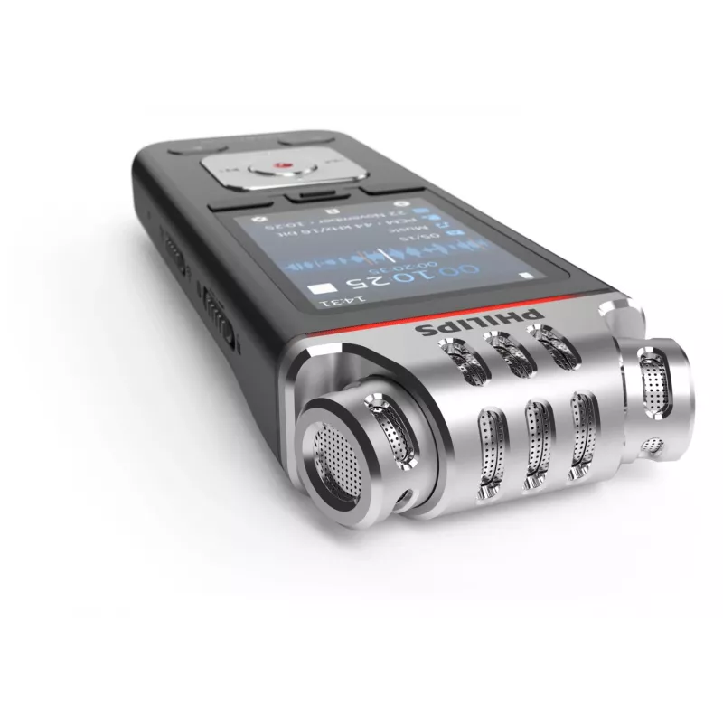 Philips VoiceTracer juodos ir pilkos spalvos diktofonas