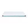 DIGITUS Fiber Optic Sliding Splice Box 1U su 24x LC duplex, M25 varžtu, splice kasete, OM3 spalvotais pigtailiais, adapteriu