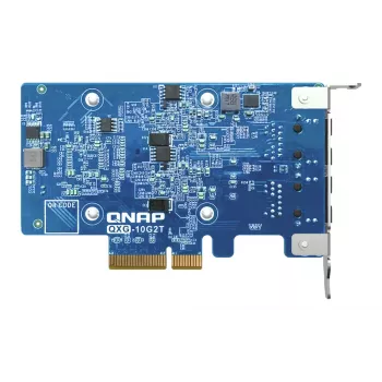 QNAP QXG-10G2T tinklo plokštė, vidinė, Ethernet, 10000 Mbit/s