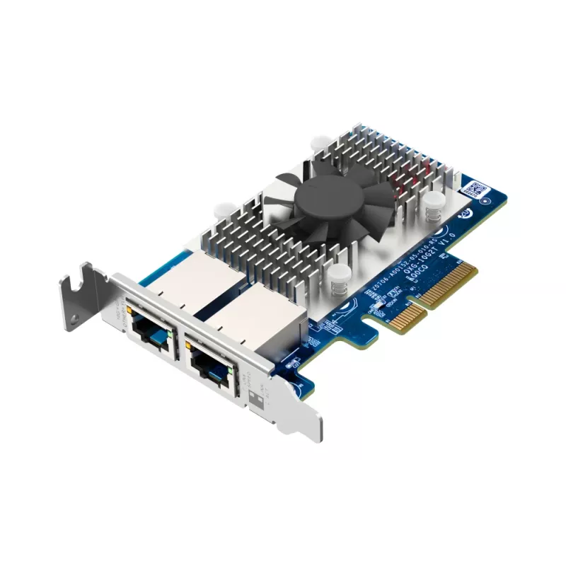 QNAP QXG-10G2T tinklo plokštė, vidinė, Ethernet, 10000 Mbit/s