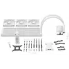 be quiet! LIGHT LOOP 360mm White procesoriaus vandens aušintuvas (viskas viename) 12 cm 1 vnt.